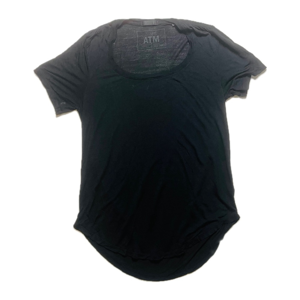 ATM Anthony Thomas Melillo Charcoal Tee - Picture 1 of 7